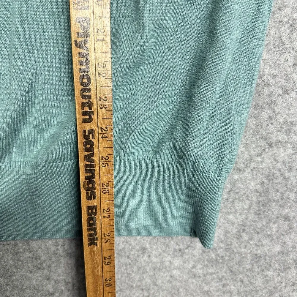 Banana Republic Luxury Blend Sweater Mens XL V Neck Silk Cotton Cashmere NEW